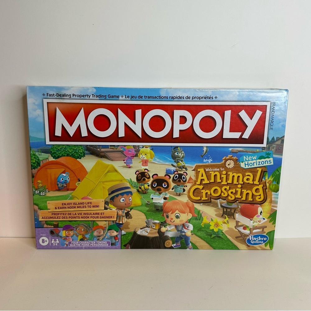Monopoly Animal Crossing New Horizons Board Game New Sealed